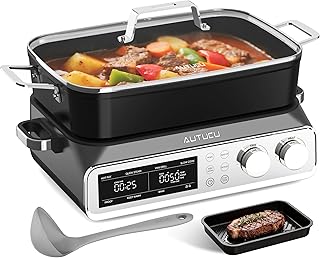 N21NA Pro Slow Cooker 10 Quart, 8-in-1 Prog...