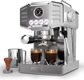 20-Bar Espresso Machine for Home Barist...