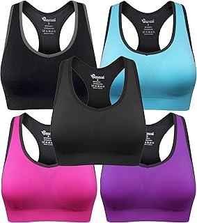 Women's Seamless Racerback Sports Bra ...